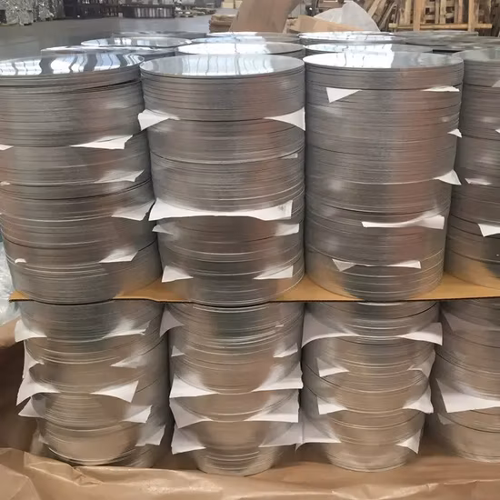 Al Ss 304 1050 430 Triply Circle Round Plate 201 Stainless Steel Circle for Cookware Ss Coil